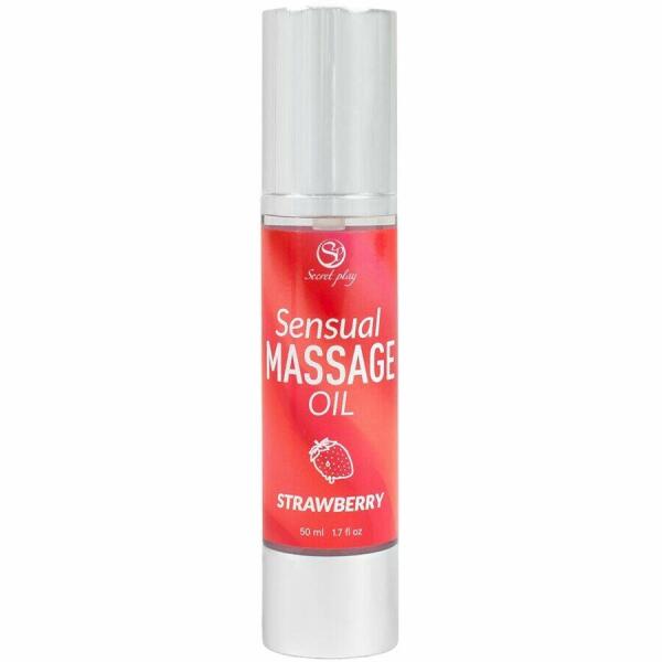 SECRETPLAY - STRAWBERRY MASSAGE OIL