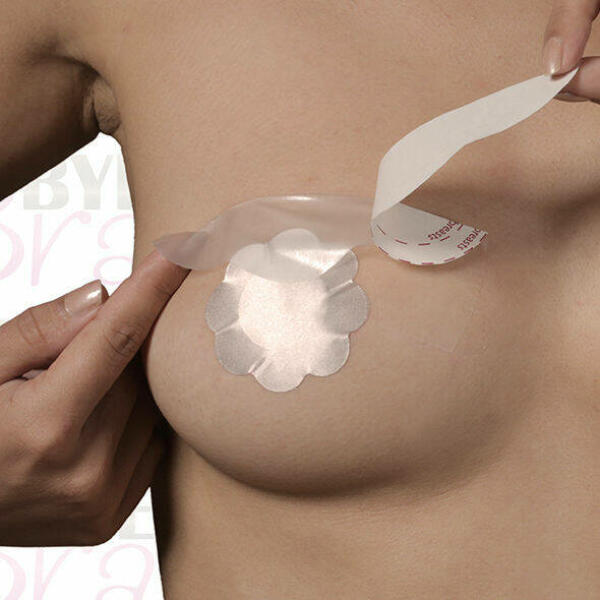 BYE-BRA - BREASTS ENHANCER + NIPPLE COVERS SILK CUP F/H