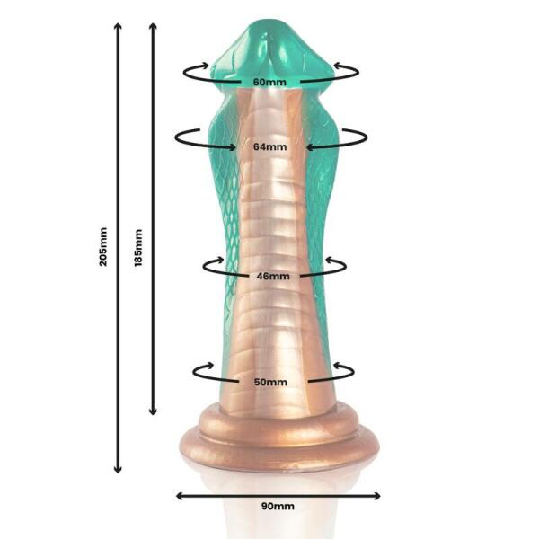 EPIC - PYTHON DILDO COBRA GREEN