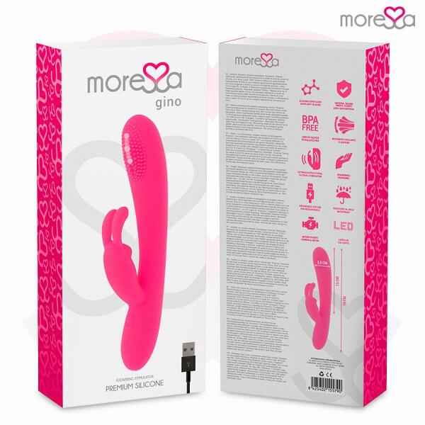 MORESSA - GINO PREMIUM SILICONE RECHARGEABLE
