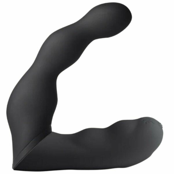 ROCKS-OFF - BLACK PROSTATE AND ANAL VIBRATOR ADAPTER
