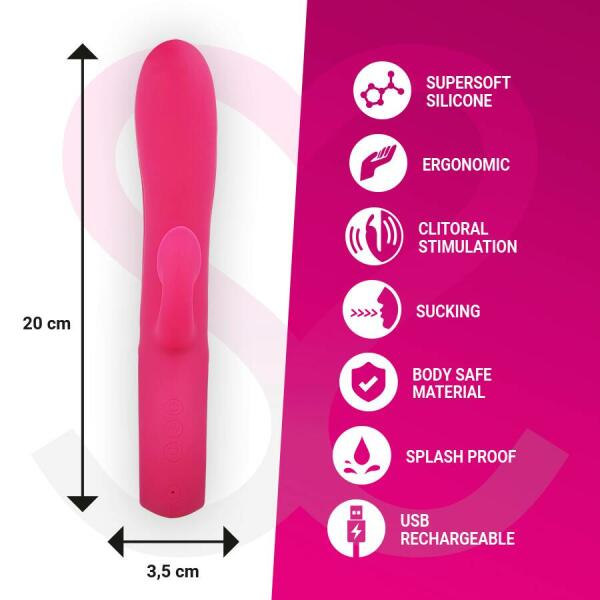 MORESSA - DUSTIN CLITORAL SUCTION AND POWERFUL VIBRATION PREMIUM SILICONE RECHARGEABLE