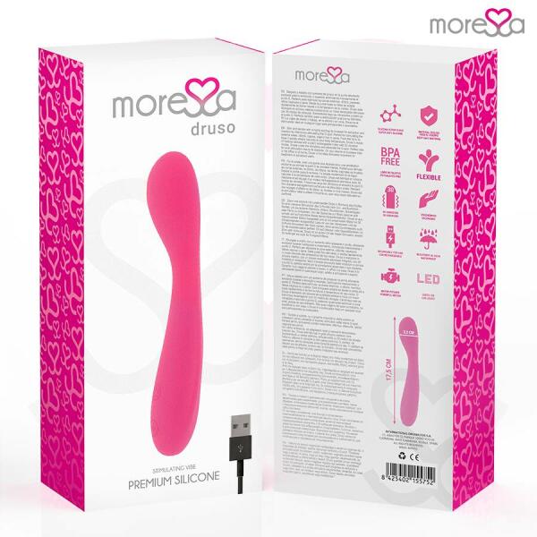 MORESSA - DRUSO PREMIUM SILICONE RECHARGEABLE