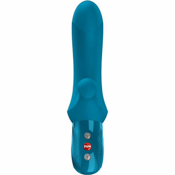 FUN FACTORY - BI STRONIC CURVE THRUSTING RABBIT PULSATORS AQUAMARINE