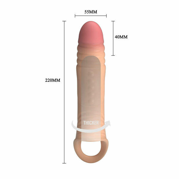 PRETTY LOVE - PENIS SLEEVE WITH INTEGRATED VIBRATION