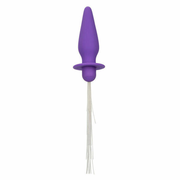 CALEXOTICS - SOUTHERN LIGHTS LIGHT UP ANAL PLUG 10 VIBRATIONS SILICONE PURPLE