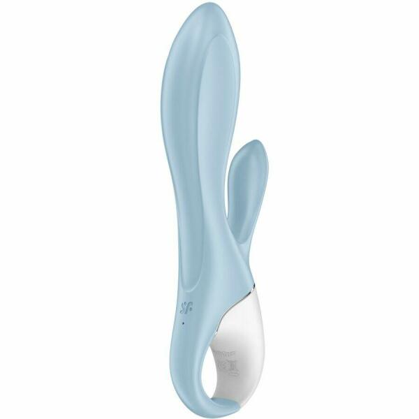 SATISFYER - AIR PUMP BUNNY 1 INFLATABLE RABBIT VIBRATOR BLUE