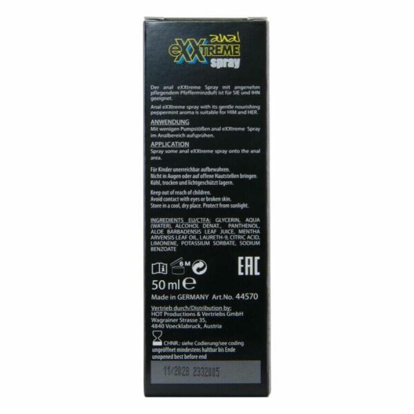 HOT - EXXTREME ANAL SPRAY 50 ML