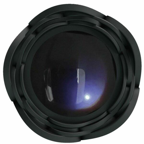 PRETTY LOVE - OSBORN ANAL PLUG WITH  LED LIGHT BLACK 9.8 CM