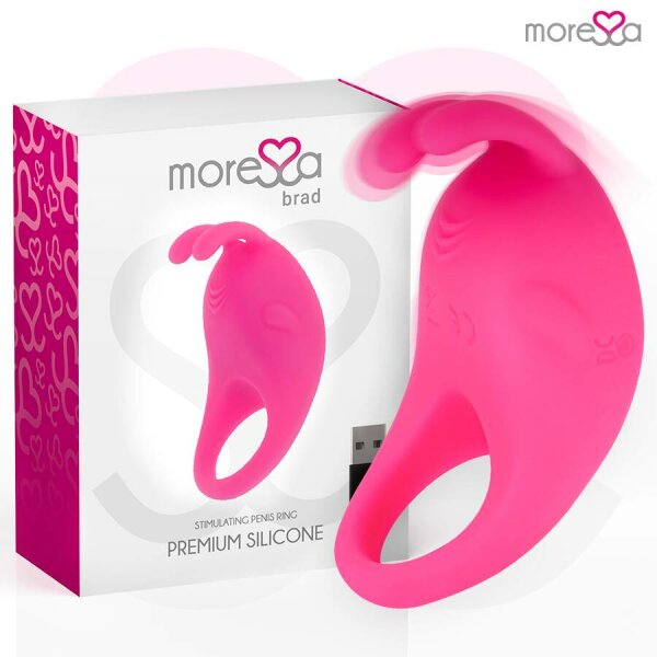 MORESSA - BRAD PREMIUM SILICONE RECHARGEABLE PINK