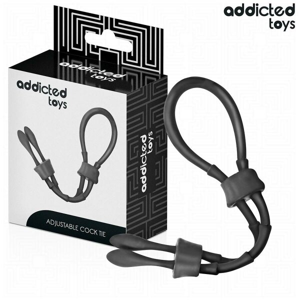 ADDICTED TOYS - ADJUSTABLE SILICONE ROPE FOR THE PENIS