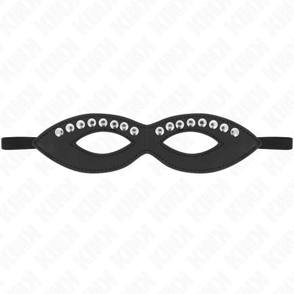 KINK - EYE MASK WITH MINI RIVETS MODEL 1 20.5 x 5.5 CM