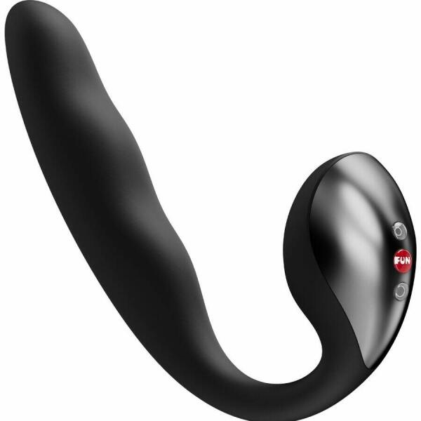 FUN FACTORY - ALLEGRO INSERTABLE DOUBLE AIR PULSE VIBRATOR BLACK