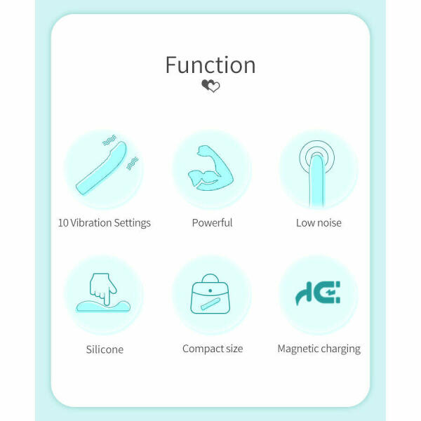 PRETTY LOVE - RYLAN G-SPOT BLUE VIBRATOR