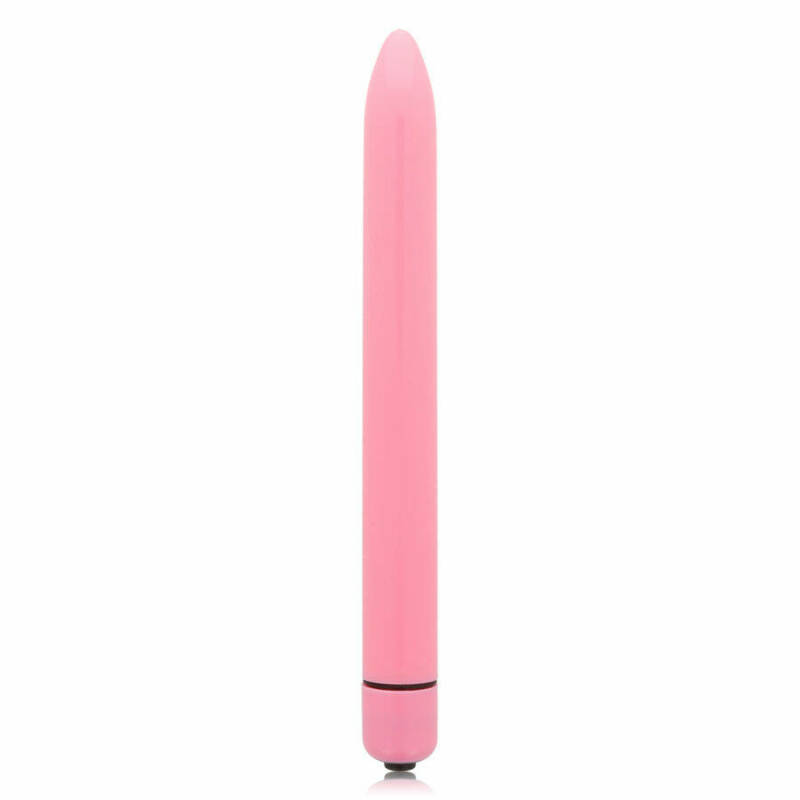 GLOSSY - SLIM VIBRATOR PINK
