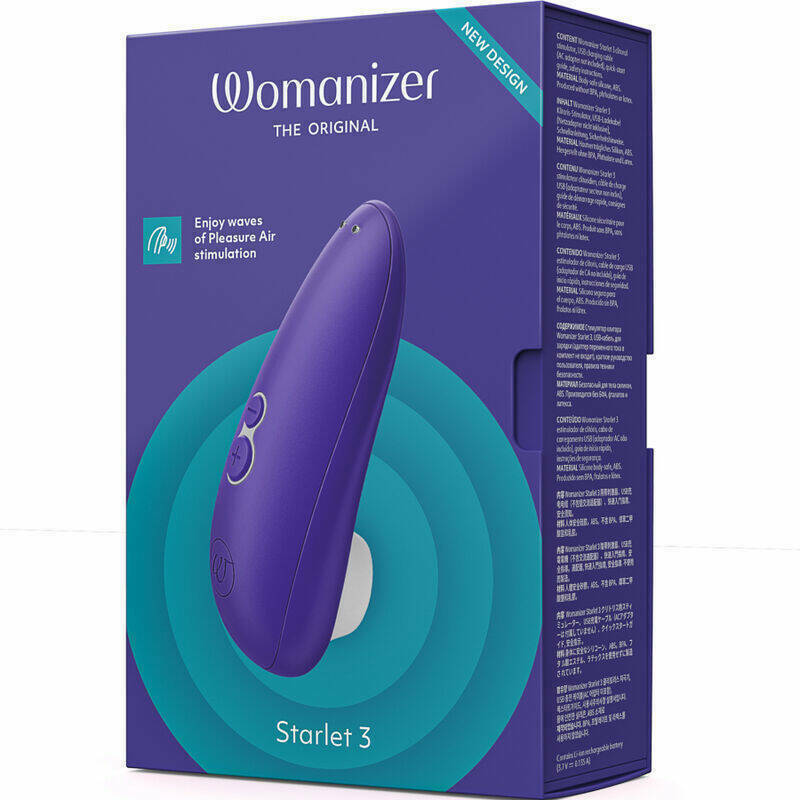 WOMANIZER - STARLET 3 ESTIMULADOR CLÍTORIS INDIGO