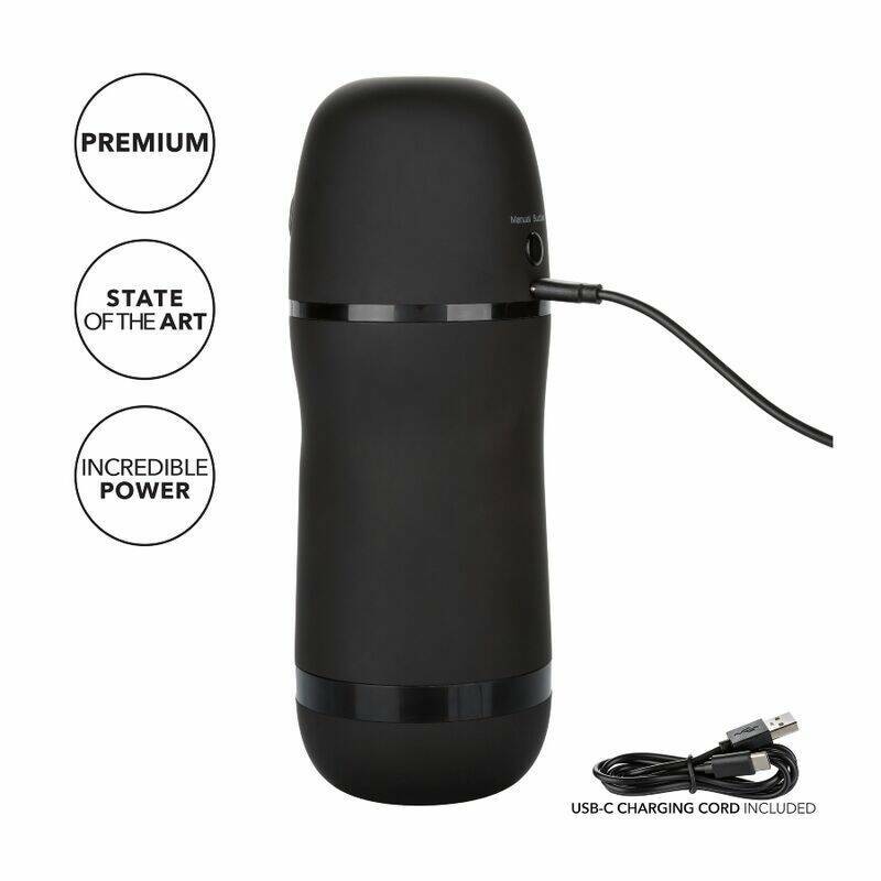 CALEXOTICS - OPTIMUM POWER VIBRATING SUCTION MASTURBATOR