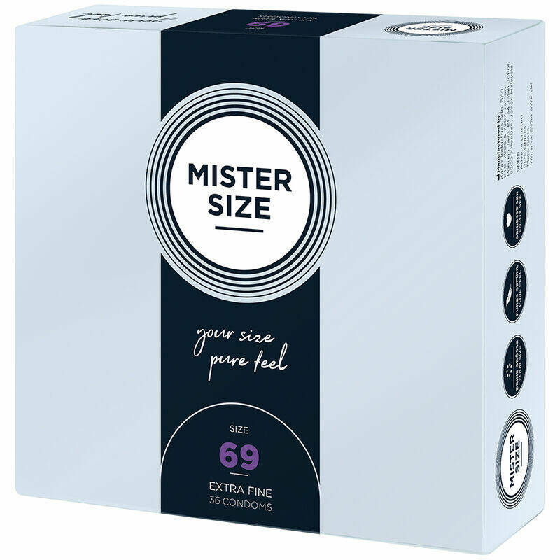 MISTER SIZE - CONDOMS SIZE XXXL 69 MM (36 UNITS)