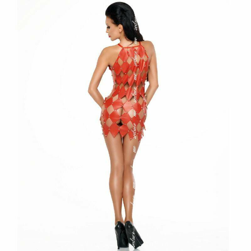 ME-SEDUCE - GWEN DRESS RED L/XL