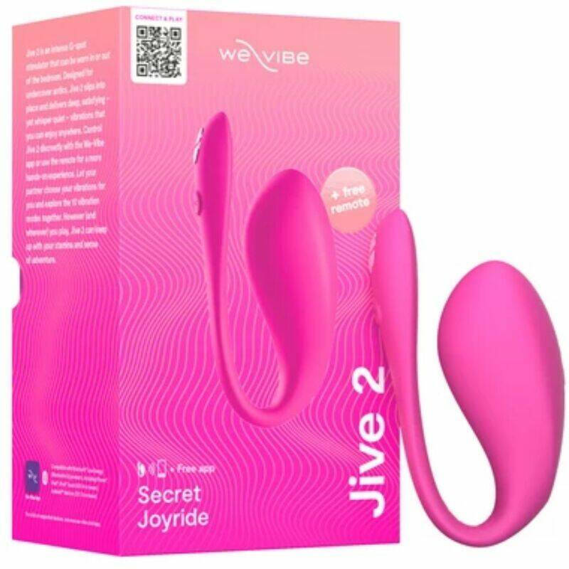 WE-VIBE - JIVE 2 WEARABLE EGG VIBRATOR ELECTRIC PINK