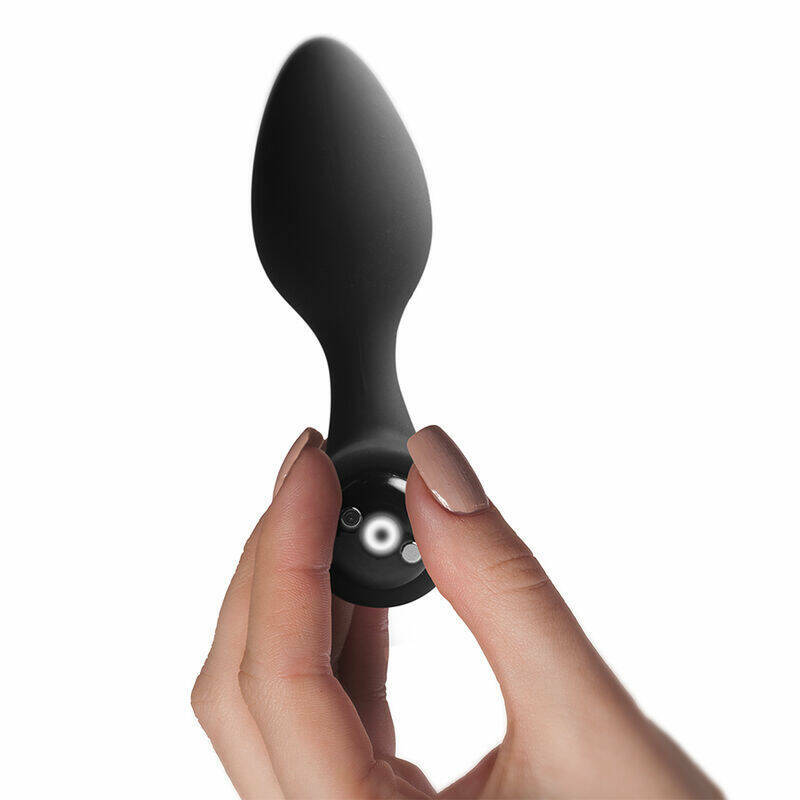 ROCKS-OFF - NOVA SOLARIS RECHARGEABLE SLIM & POWERFUL ANAL PLUG 16 FUNCTION BLACK