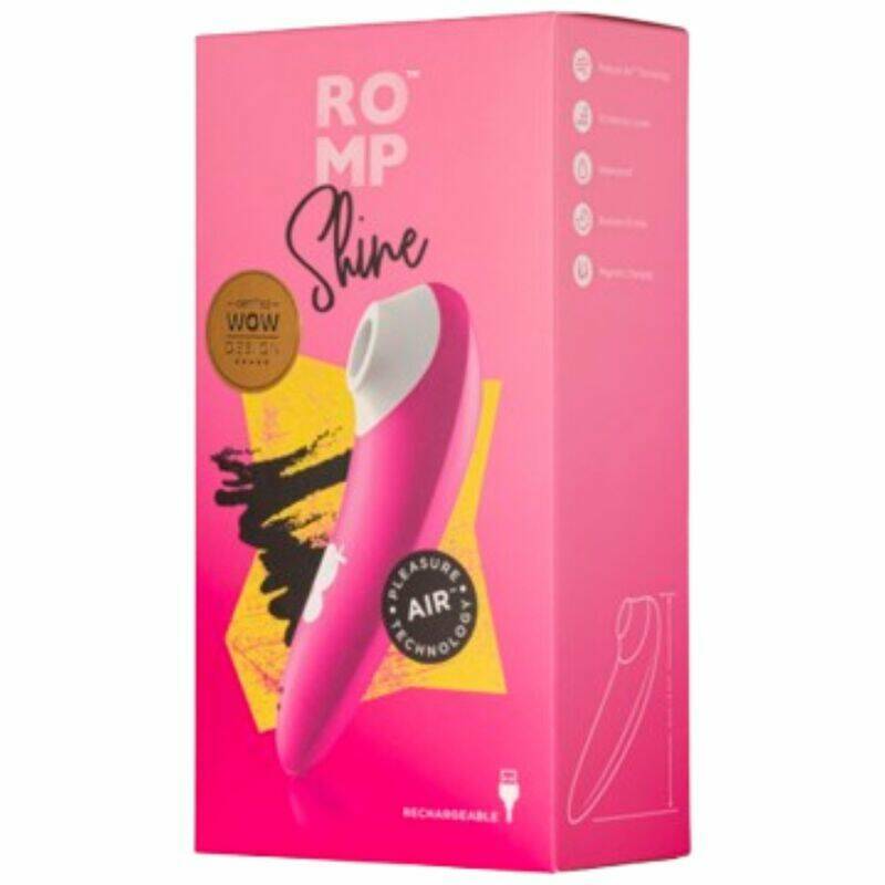ROMP - SHINE X CLITORAL SUCTION 10 LEVELS PINK