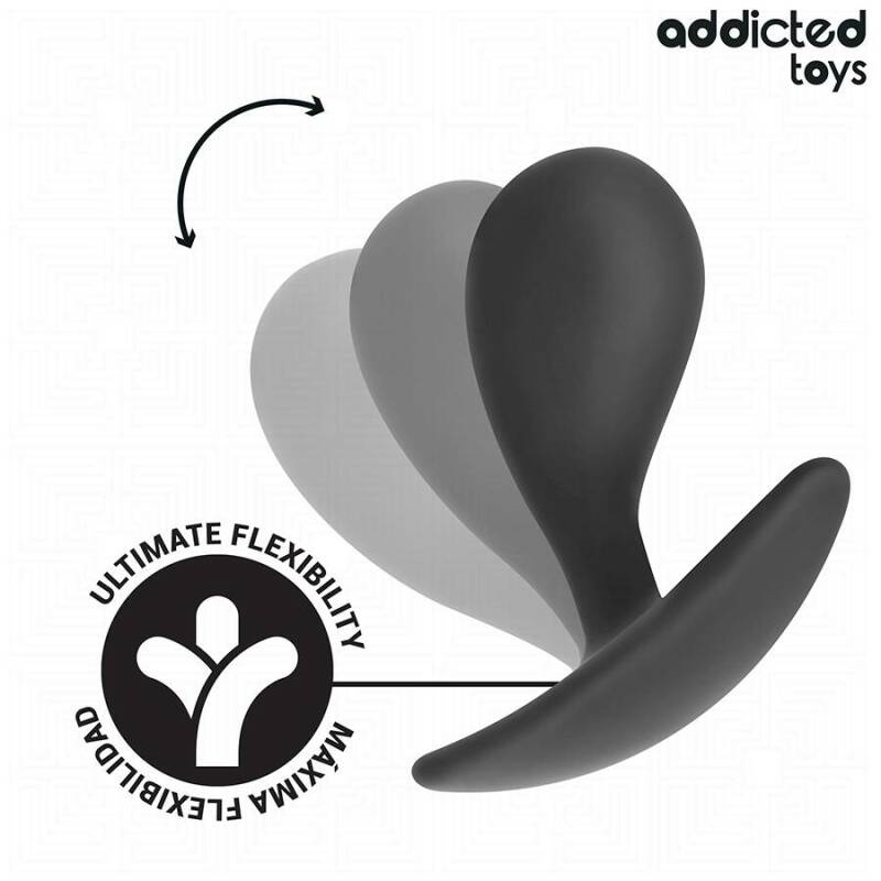 ADDICTED TOYS - SET OF 3 ANAL PLUG SILICONE MODEL 3