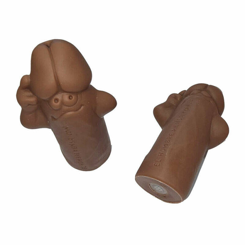 DIABLO PICANTE - WPENIS SHAPED WHISTLE IN BROWN COLOR