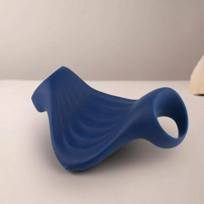 ROCKS- OFF - PALM BLUE FLEXIBLE VIBRATOR MASTURBATOR