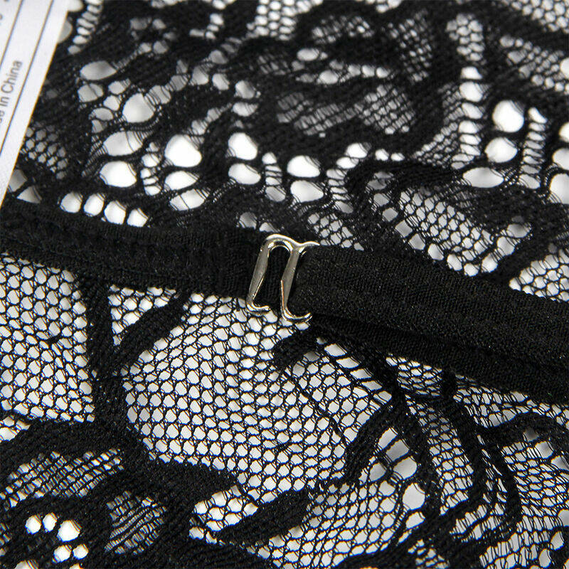 SUBBLIME - LACE BODY POLICE COSTUME BLACK L/XL