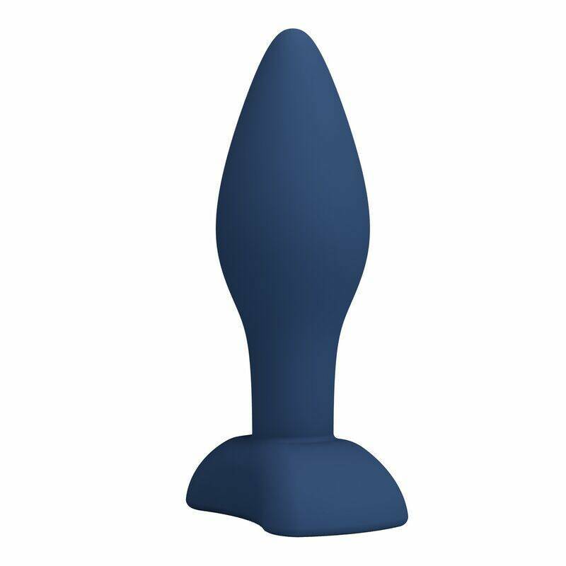 MR PLAY - TAPERED SILICONE ANAL PLUG BLUE S