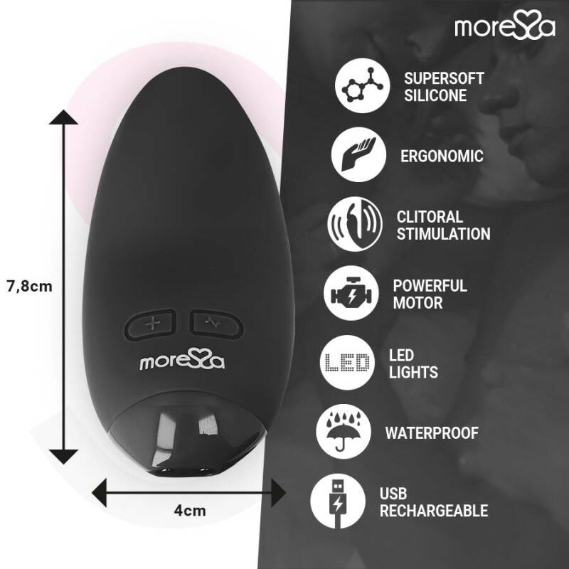 MORESSA - BLOSSOM BLACK VIBRATOR