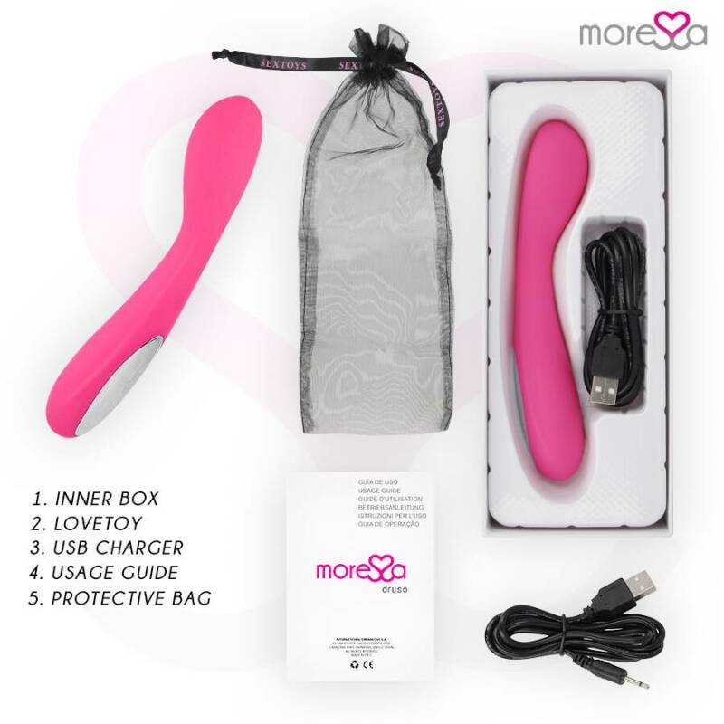 MORESSA - DRUSO PREMIUM SILICONE RECHARGEABLE