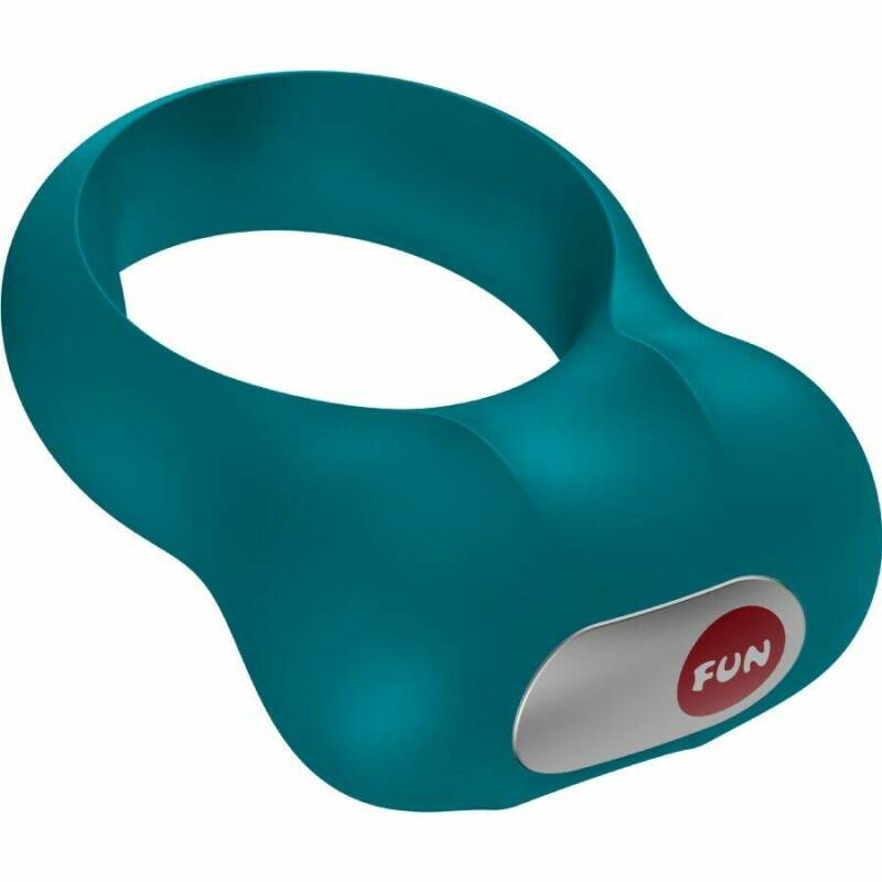 FUN FACTORY - STEADY VIBRATING COCK RING BOTTLE GREEN
