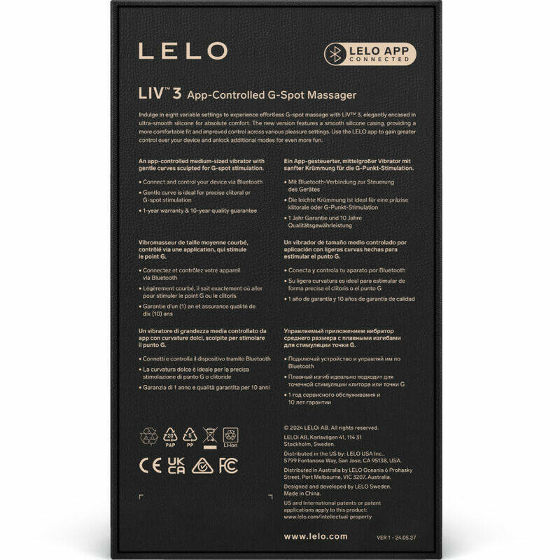 LELO - LIV™ 3 G-SPOT STIMULATOR VIOLET
