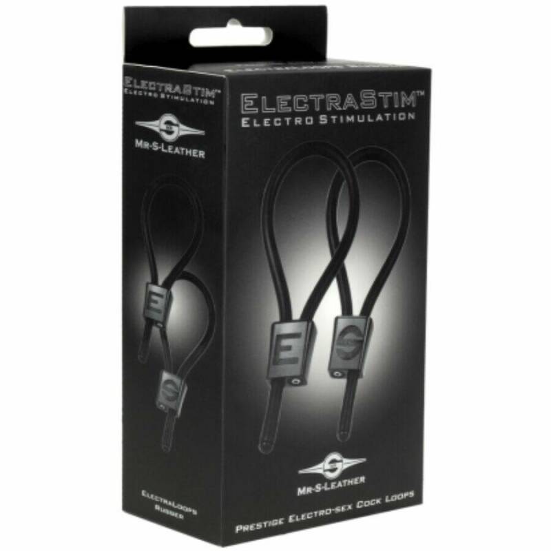 ELECTRASTIM - PRESTIGE ELECTRA LOOPS ADJUSTABLE COCK RINGS BLACK