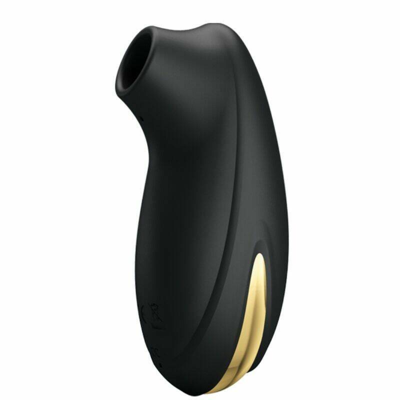 PRETTY LOVE - LUXURY RECHARGEABLE SUCTION MASSAGER BLACK