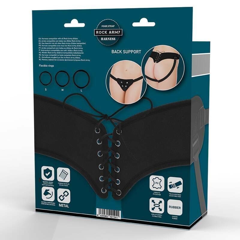 ROCKARMY - ADJUSTABLE HARNESS AND FLEXIBLE RINGS