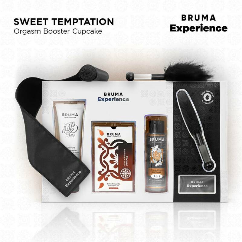 BRUMA XPERIENCE - SWEET AMERICAN TART TEMPTATION KIT WITH ORGASM ENHANCER