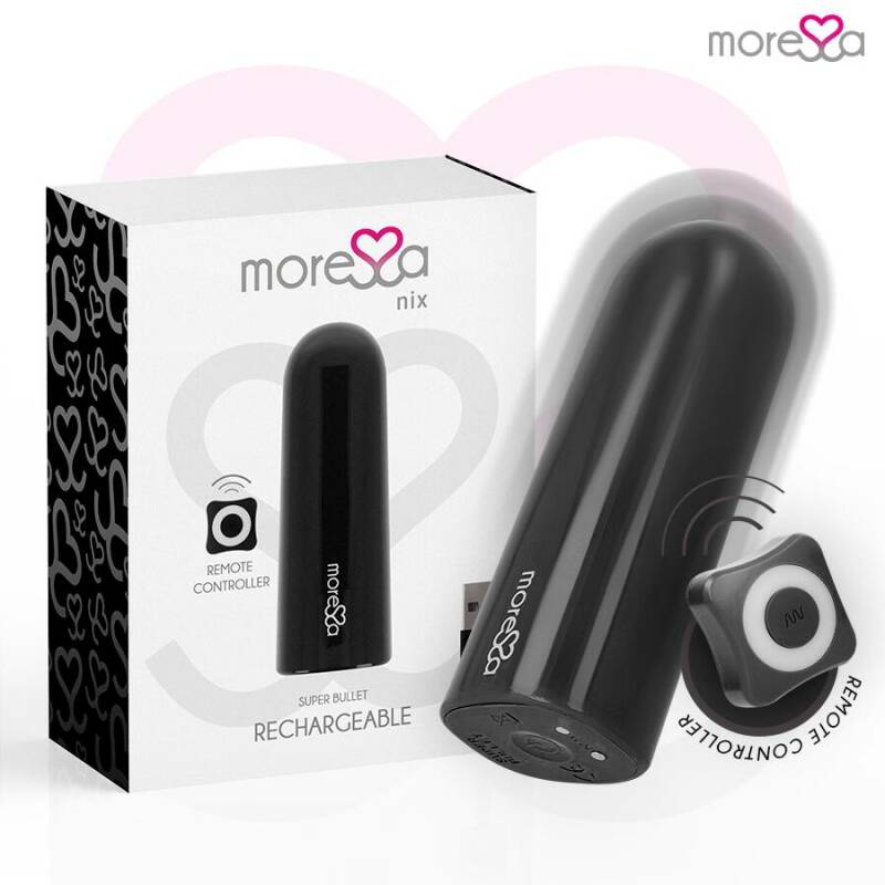 MORESSA - NIX VIBRATOR REMOTE CONTROL BLACK