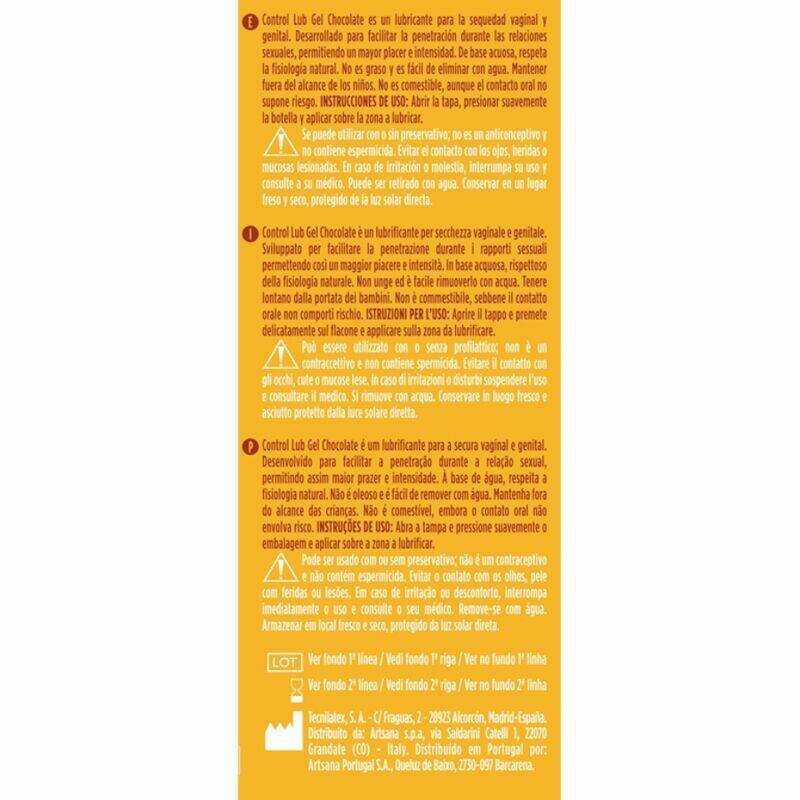 CONTROL - LUB GEL CHOCOLATE LUBRICANT 75 ML