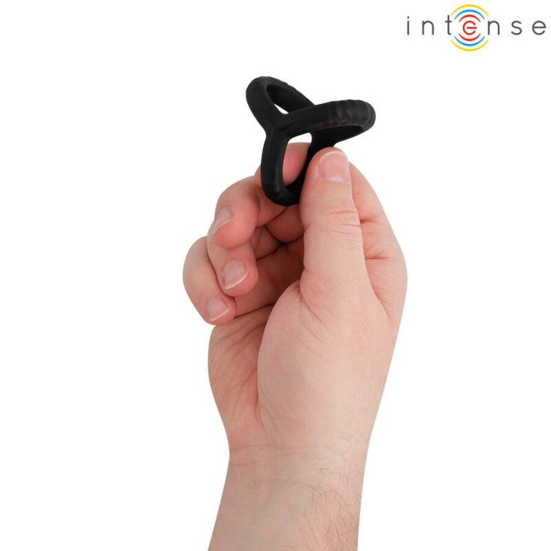 INTENSE - JOHN ADJUSTABLE TRIPLE PENIS RING MODEL 4