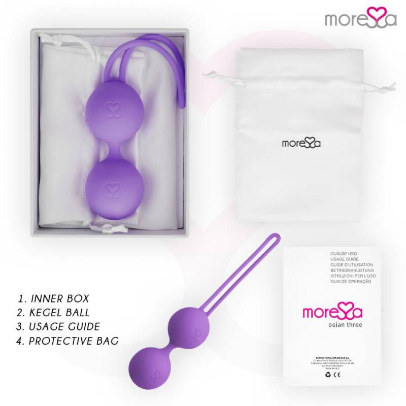MORESSA - OSIAN THREE PREMIUM LILAC SILICONE