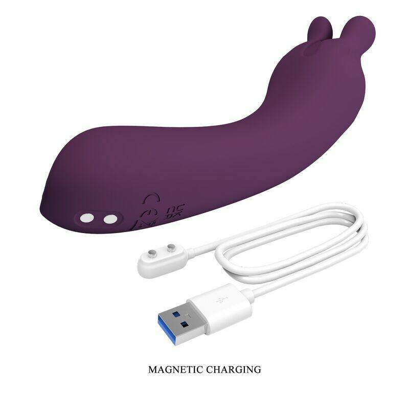 PRETTY LOVE - LUNAO RECHARGEABLE VIBRATOR 10 FUNCTIONS PURPLE