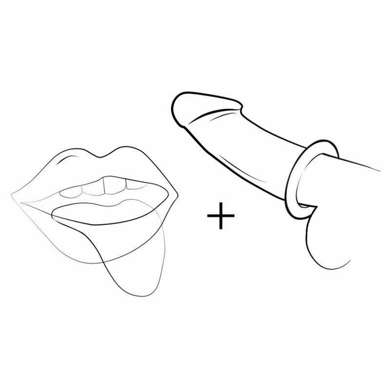 ROMP - REMIX TRIO SET OF 3 PURPLE SILICONE PENIS RINGS
