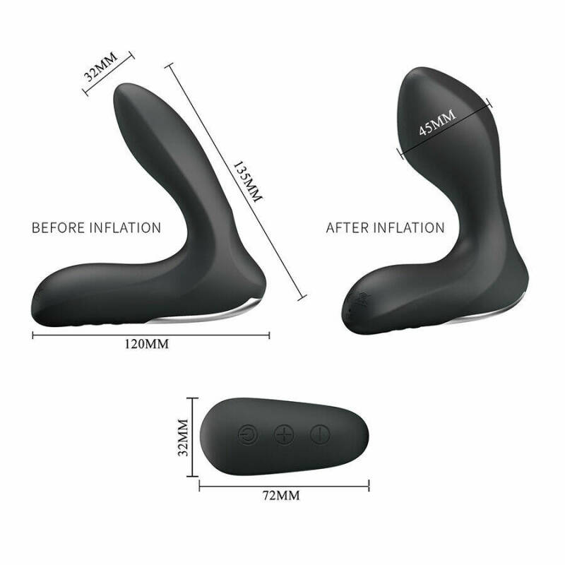 MR PLAY - PROSTATE MASSAGER WITH VIBRATION REMOTE CONTROL