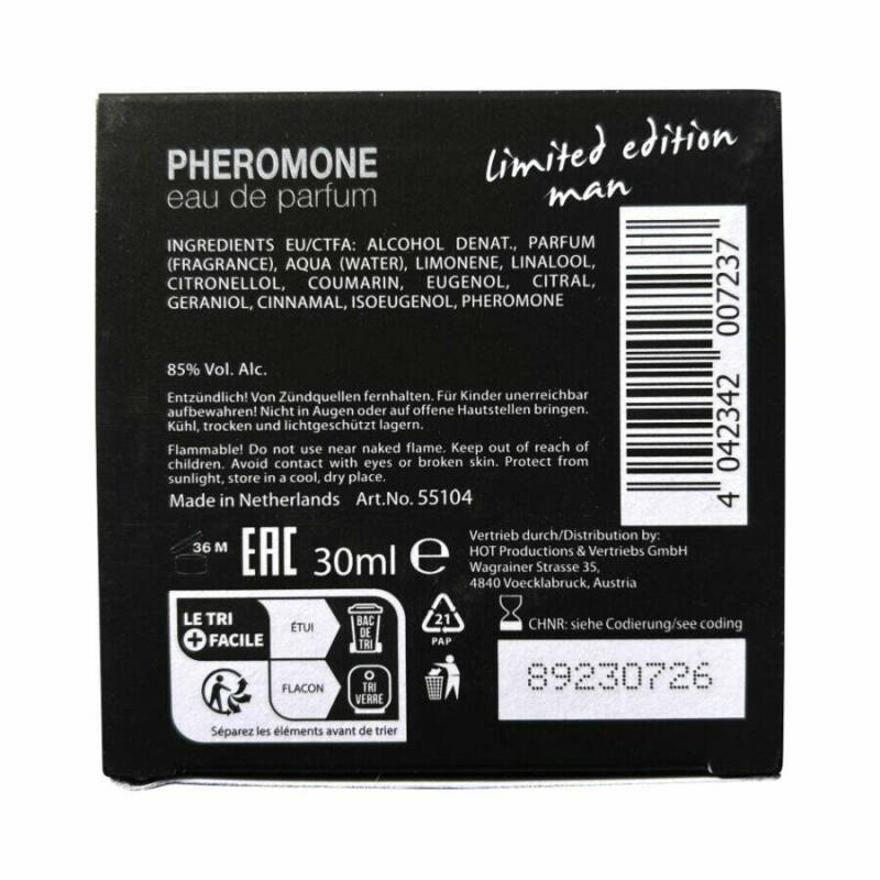 HOT - PHEROMONE PERFUME DUBAI LIMITED EDITION MEN 30 ML