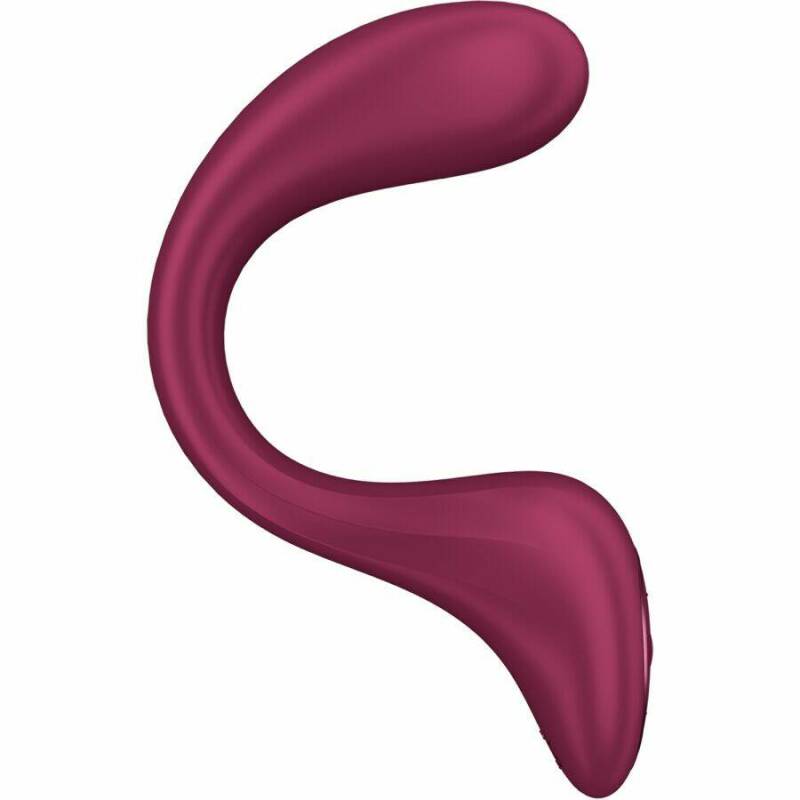 SATISFYER - G FOR GODDESS 2 RABBIT VIBRATOR BOTTLE BORDEAUX