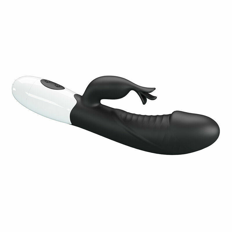 PRETTY LOVE - RASMUSSEN 30 FUNCTION RABBIT VIBRATOR BLACK