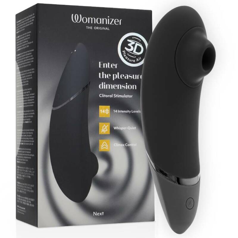 WOMANIZER - NEXT CLITORIAL STIMULATOR BLACK